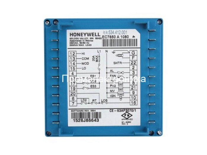Honeywell EC7850A1080