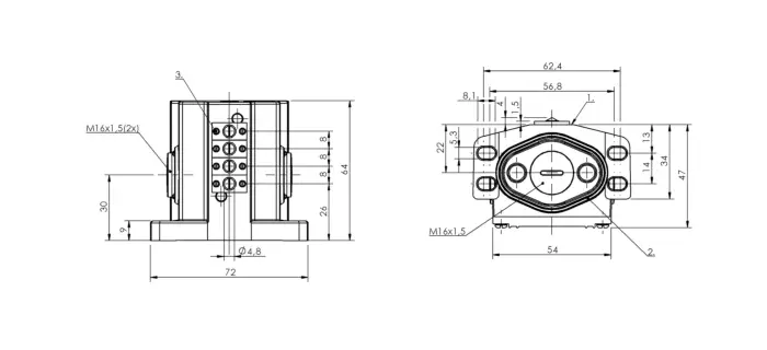 Блочные кулачковые выключатели Balluff BNS01WE