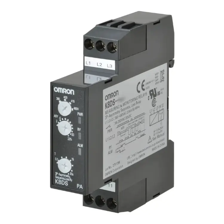 Реле контроля напряжения Omron K8DS-PA2