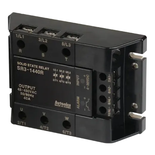 Трехфазные твердотельные реле 380 В Autonics SR3-1440R