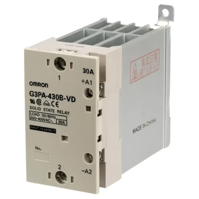 Однофазные твердотельные реле 220 В Omron G3PA-430B-VD-2 12-24VDC