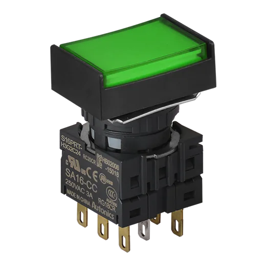 Пусковые кнопочные выключатели Autonics S16PRT-H3G2C12
