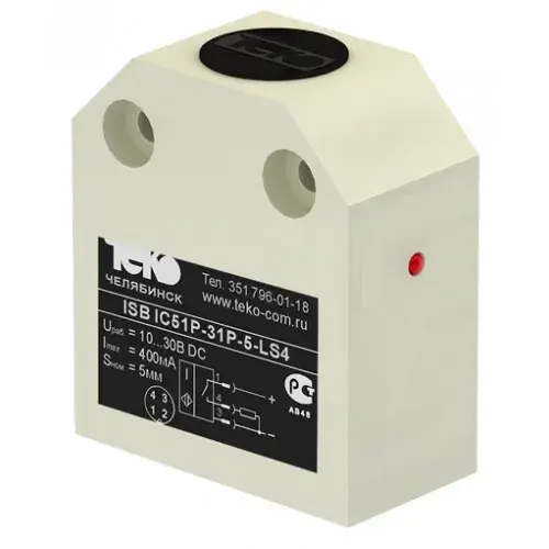 Индуктивные датчики ТЕКО ISB IC51P-31P-5-LS4