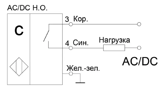 Емкостные сигнализаторы уровня СЕНСОР ДКЕ-Т20-202С-3251-ЛА