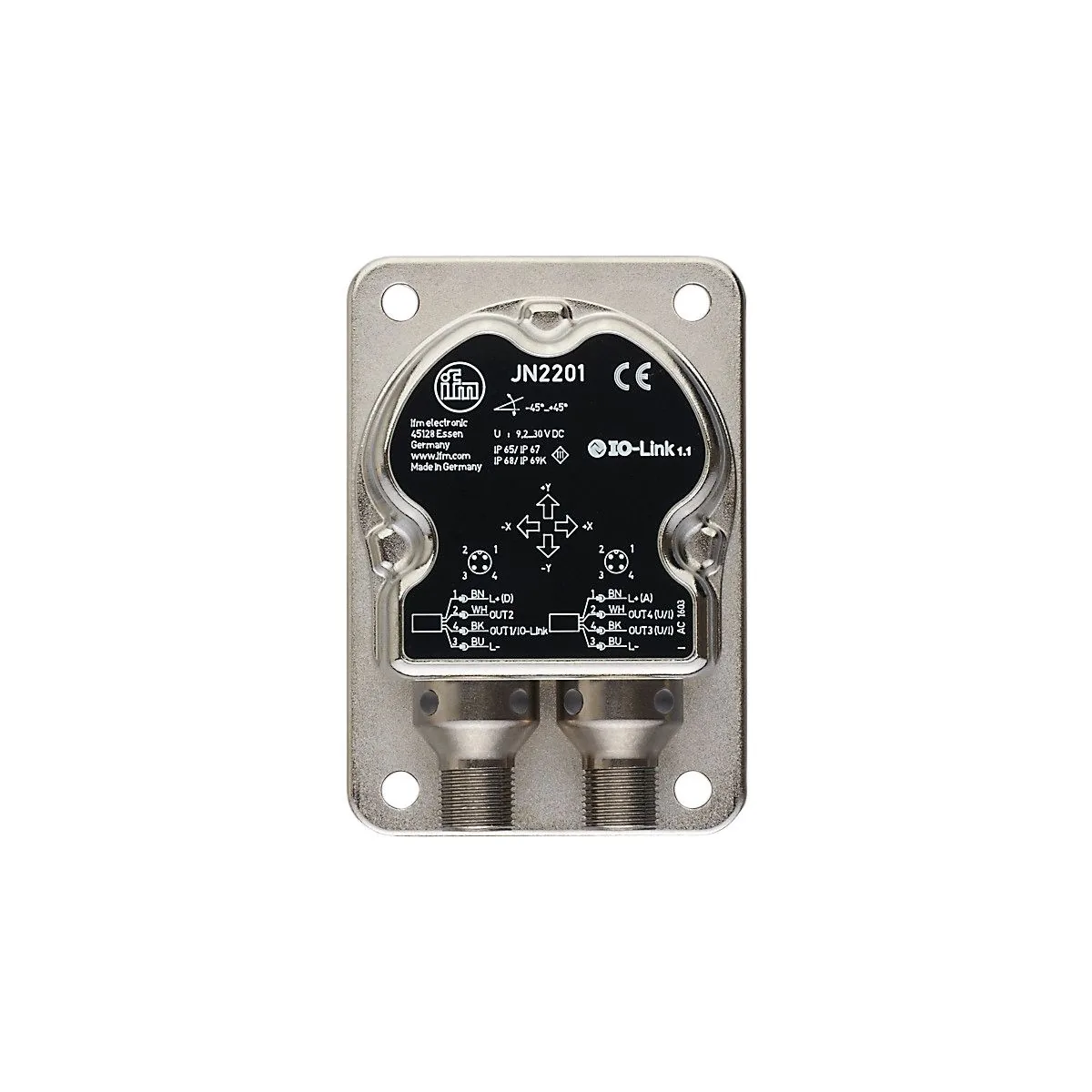Двухосевые инклинометры IFM Electronic JN2201