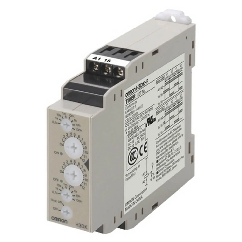 Аналоговые таймеры Omron H3DK-F 24-240VAC/DC