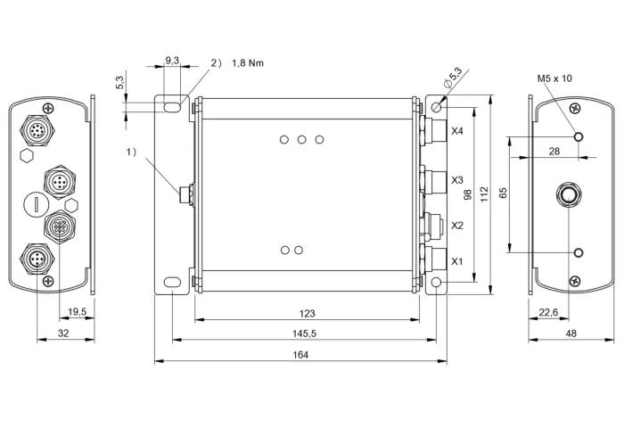 Блоки контроля и обработки RFID Balluff BIS00ZF