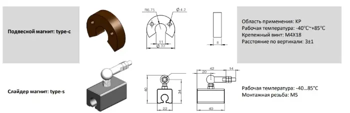 AMT Linear Position Sensor LPS1-KP50SSB0765MHC53N1P103