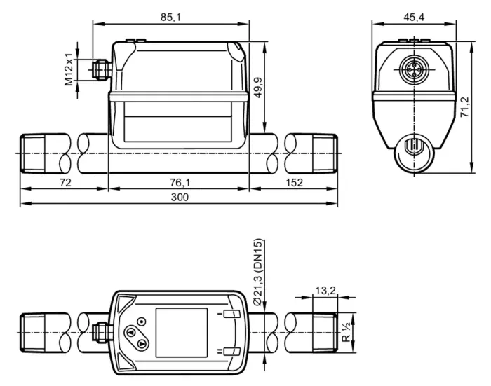 Расходомеры сжатого воздуха IFM Electronic SD6500