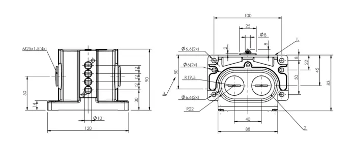 Блочные кулачковые выключатели Balluff BNS00J4