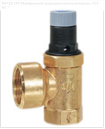 SM152-1AC Мембранный предохранительный клапан, 10 бар, 1&quot;