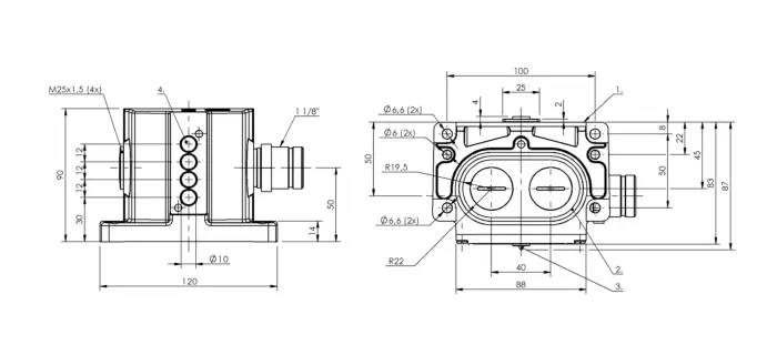 Блочные кулачковые выключатели Balluff BNS039M