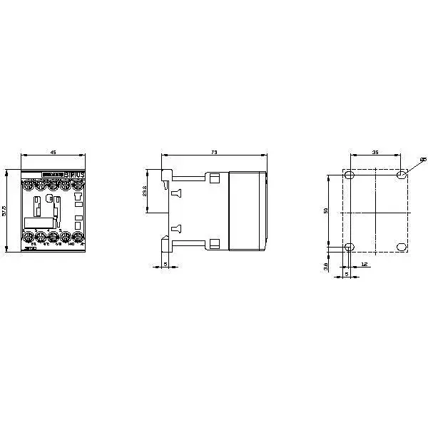 Промышленные элементы управления Siemens 3RT2015-1BB41