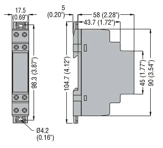 Реле контроля напряжения Lovato Electric PMV10A440