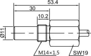 Индуктивные датчики LANBAO LR14XBF15DNOB