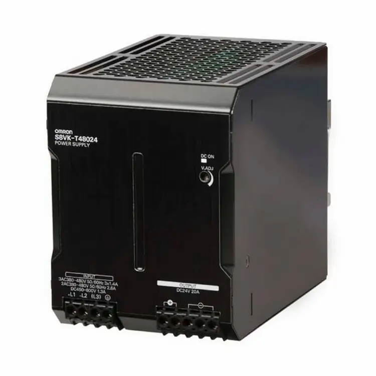 Блоки питания 380 24 В постоянного тока Omron S8VK-T48024-400