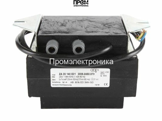 Трансформатор розжига Elco ZA 20 140 E21