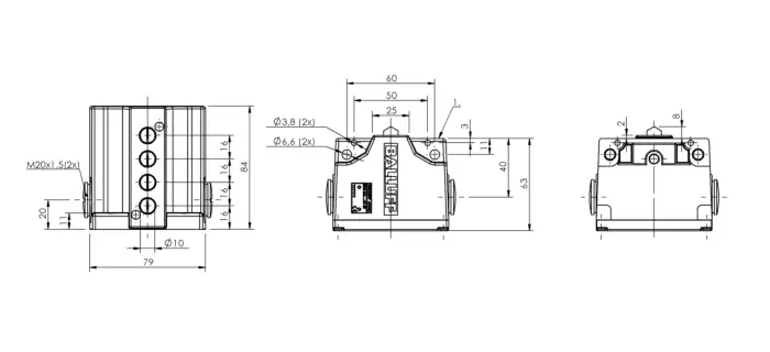 Блочные кулачковые выключатели Balluff BNS02A0