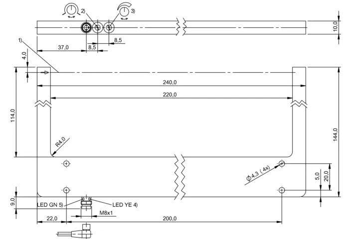 Вилочные датчики Balluff BGL0015