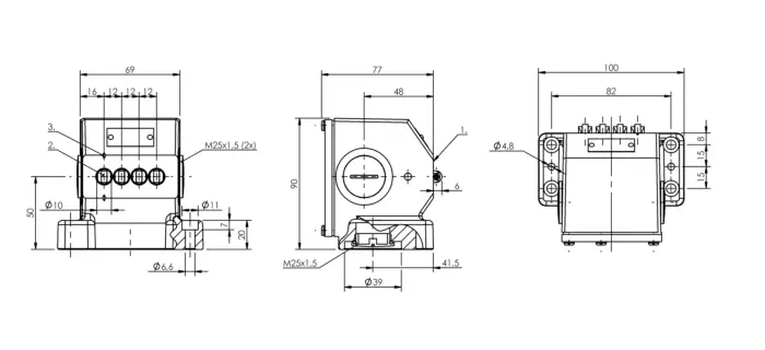 Блочные кулачковые выключатели Balluff BNS0236
