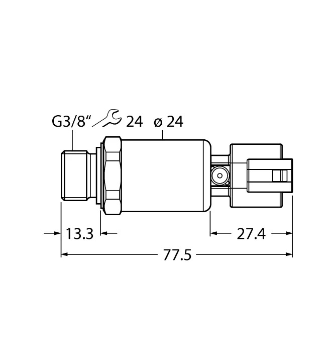 Аналоговые датчики давления 4-20 мА TURCK PT600R-2145-I2-DT043P
