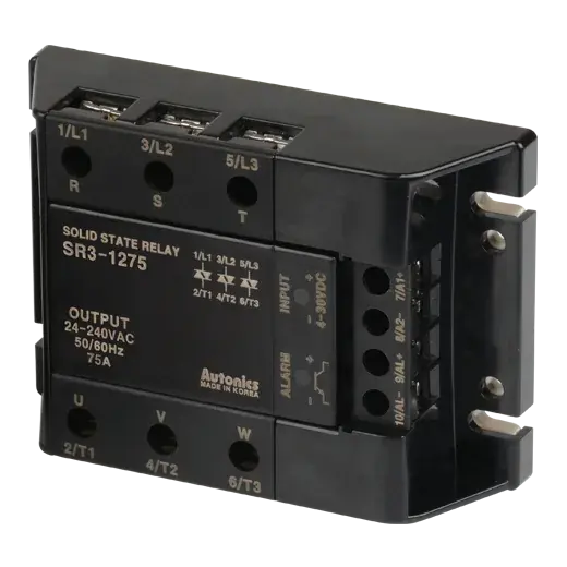 Трехфазные твердотельные реле 380 В Autonics SR3-1275
