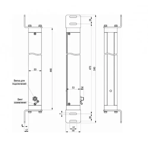 Световые барьеры ТЕКО PJ2-28-40-10-C