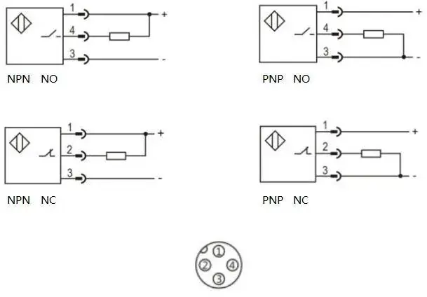 Индуктивные датчики LANBAO LR18XCN08DPOG-E2