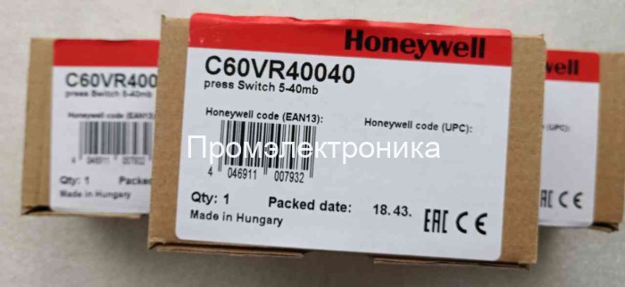 Honeywell C60VR40040