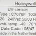 Honeywell C7076F