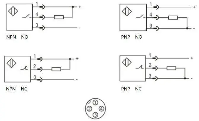 Индуктивные датчики LANBAO LR14XBF03DPOB-E2