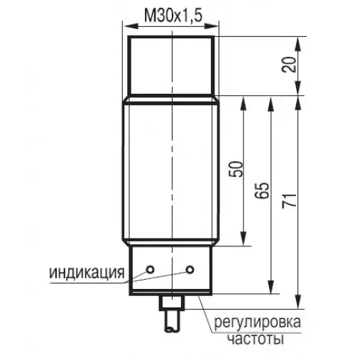 Датчики скорости и контроля частоты вращения ТЕКО IV11N E81A5-02G-15-L