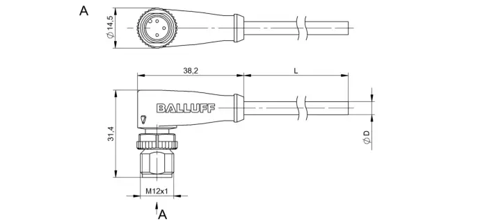 Разъемы для датчиков Balluff BCC05PW