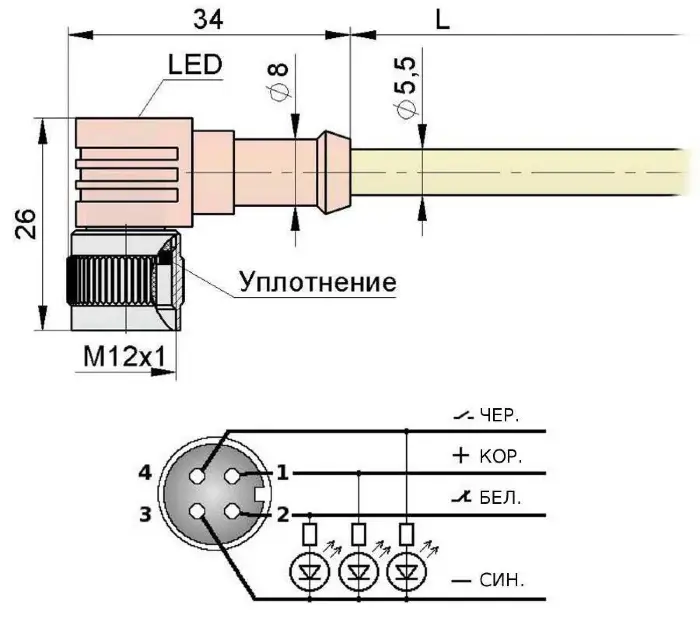 Разъемы для датчиков Мега-К B114
