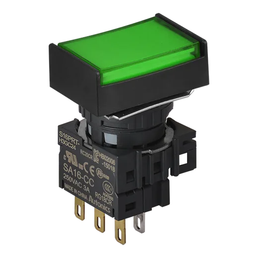 Пусковые кнопочные выключатели Autonics S16PRT-H3GC24