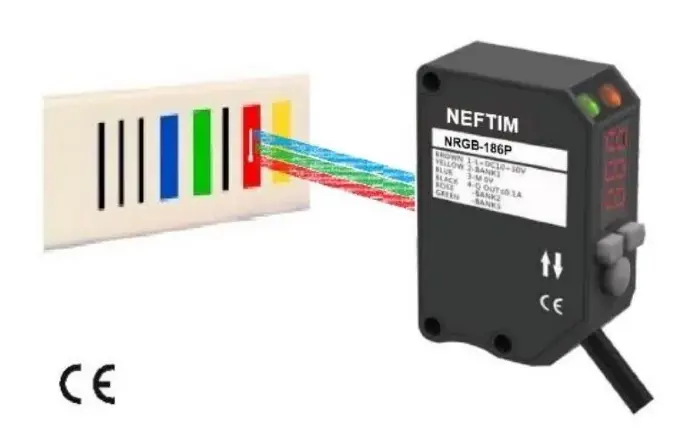Оптические датчики цвета NEFTIM NRGB-186N