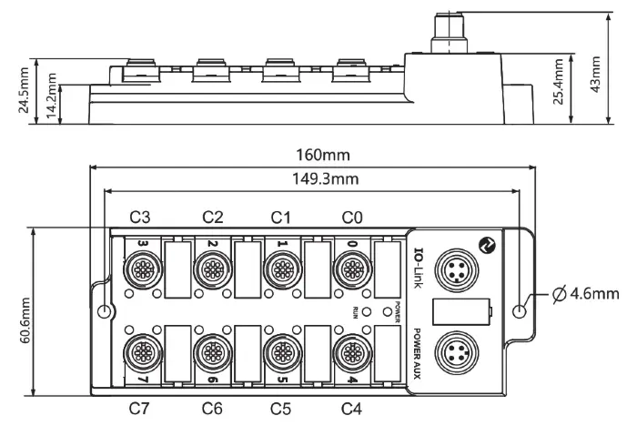 Модули IO-Link Sentinel SIOL-M12-8DIOP