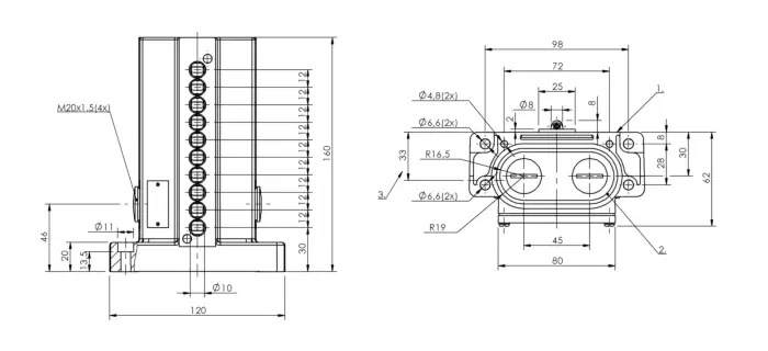 Блочные кулачковые выключатели Balluff BNS01MT