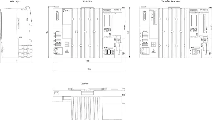 Центральный процессор Siemens 6ES7677-2DB42-0GM0