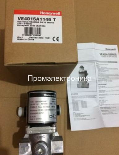 Газовый клапан Honeywell VE4015