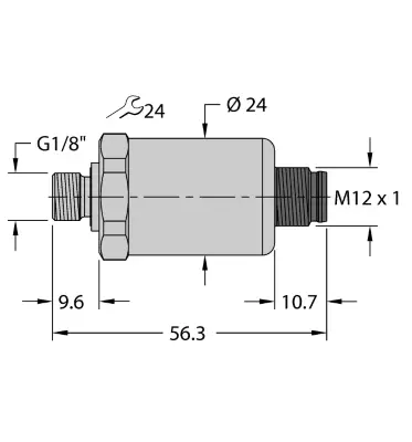Аналоговые датчики давления 4-20 мА TURCK PT600R-2113-I2-H1143