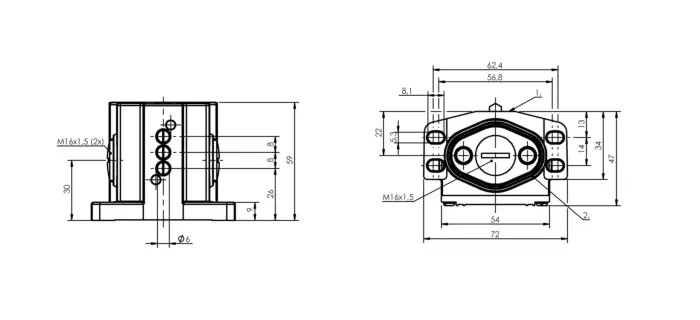 Блочные кулачковые выключатели Balluff BNS01T4