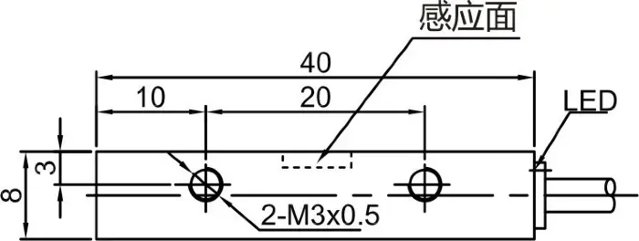 Индуктивные датчики LANBAO LE82VF15DPC