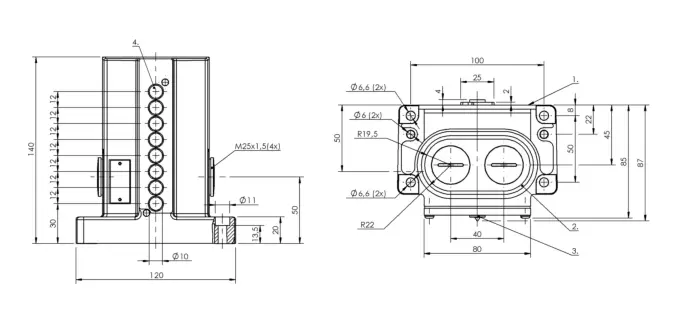 Блочные кулачковые выключатели Balluff BNS03C5