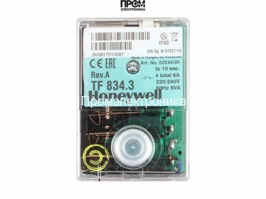 Топочный автомат Honeywell TF 834.1