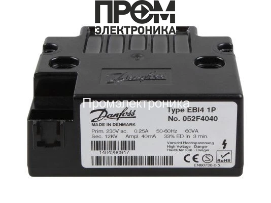 Трансформатор розжига Elco EBI4 1P 052F4040