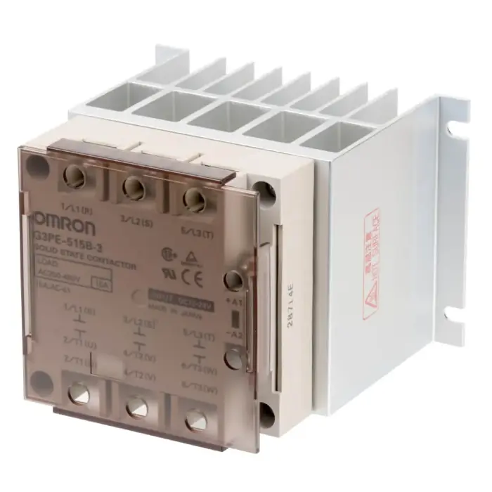 Трехфазные твердотельные реле 380 В Omron G3PE-515B-3 12-24VDC