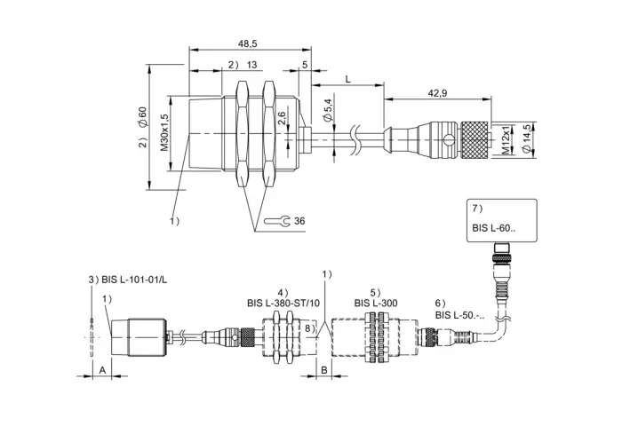 RFID Антенны Balluff BIS00JZ