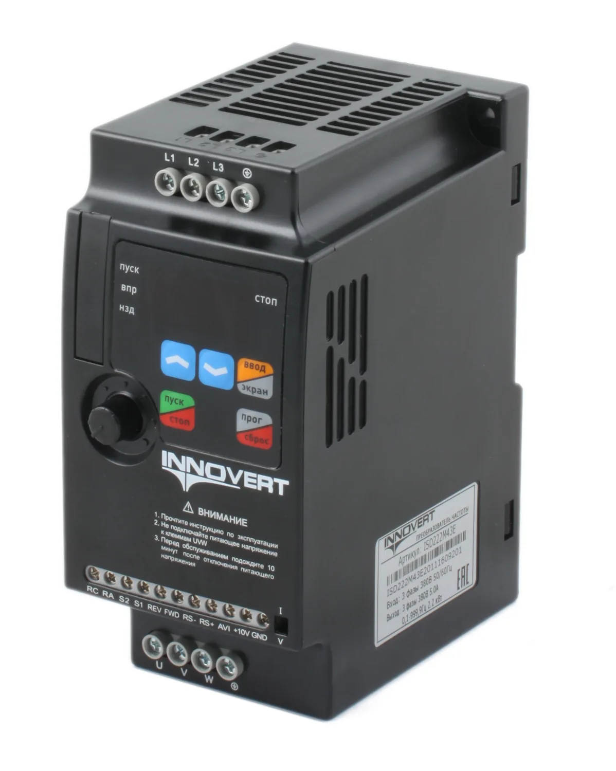 Частотные преобразователи INNOVERT IVD152A43E