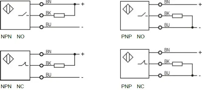 Индуктивные датчики LANBAO LR6.5QBF15DPO